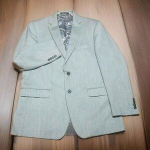 Ralph Lauren Blazer Men's Size 42R‎ Preppy University Club Career Rayon Poly
